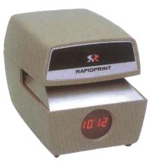 Rapidprint C724 Time, Date and Number Recorder