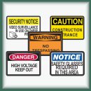 OSHA Compliant Safety Signs