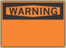 &amp;QUOT;WARNING&amp;QUOT; OSHA Compliant Safety Signs - Select your action.
