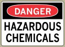 Heavy Duty Vinyl Decal with Danger Message #D481