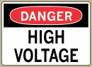 Heavy Duty Vinyl Decal with Danger Message #D508