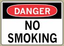 Heavy Duty Vinyl Decal with Danger Message #D724