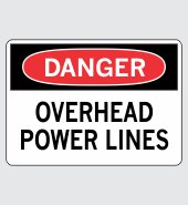 Heavy Duty Vinyl Decal with Danger Message #D859