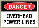 Heavy Duty Vinyl Decal with Danger Message #D859