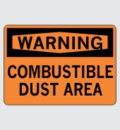 Heavy Duty Vinyl Decal with Warning Message #W134