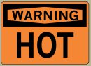 .080 Aluminum Sign with Warning Message #W512