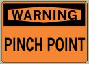 .060 Plastic Sign with Warning Message #W783