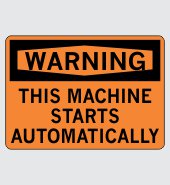 .040 Aluminum Sign with Warning Message #891