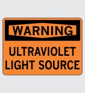 .060 Plastic Sign with Warning Message #W945