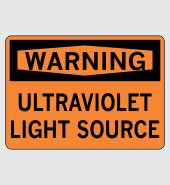 .080 Aluminum Sign with Warning Message #W945