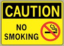 .060 Plastic Sign with Caution Message #C588