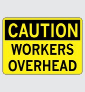 .040 Aluminum Sign with Caution Message #C777