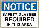 .040 Aluminum Sign with Notice Message #N697