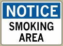 .040 Aluminum Sign with Notice Message #N804